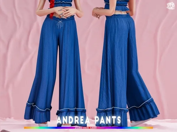 Alpha Andrea Pants BRsims - The Sims 4 Custom Content