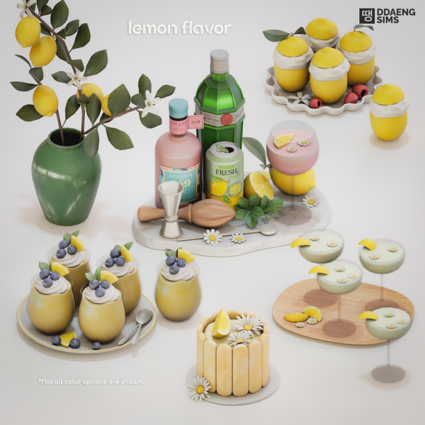 Alpha Lemon Flavor October 2024 by simsfinds - The Sims 4 Custom Content