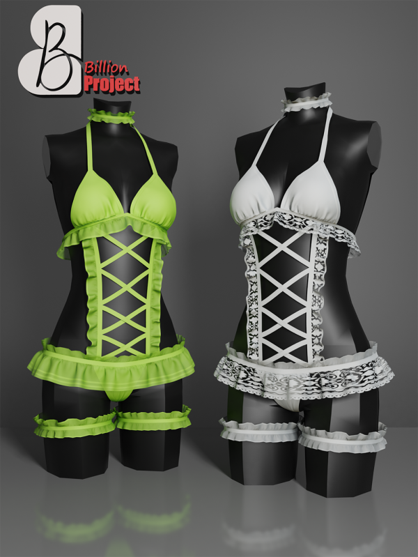 Alpha BillionProject Lisa Outfit by billion_project666 - The Sims 4 Custom Content