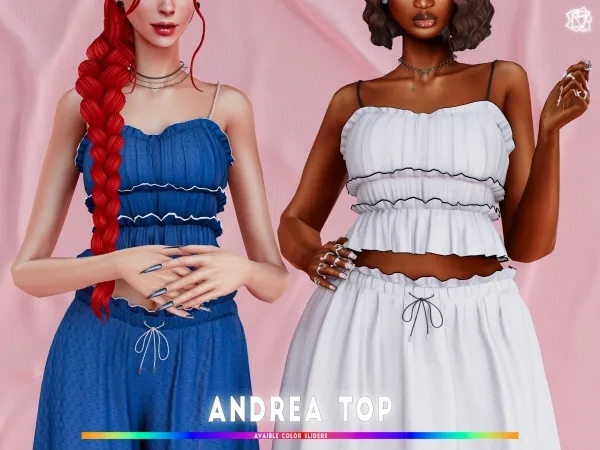Alpha Andrea Top BRsims - The Sims 4 Custom Content