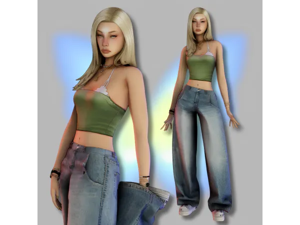 Mix Selena Leon Sim download by MiradishiSims - The Sims 4 Custom Content