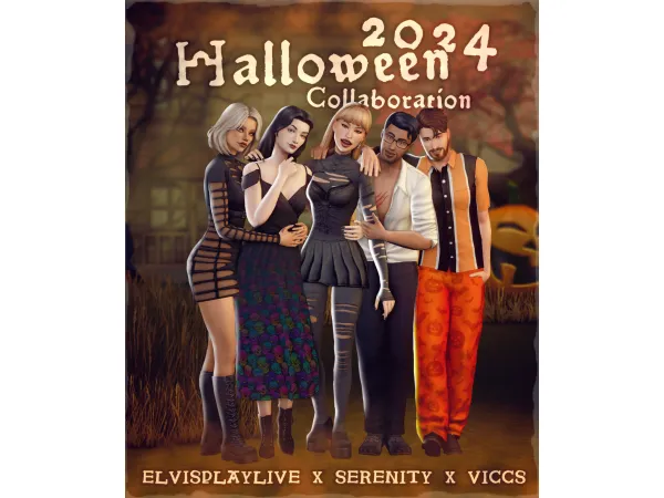 Maxis Match Halloween 2024 Gift Collaboration by serenity - The Sims 4 Custom Content