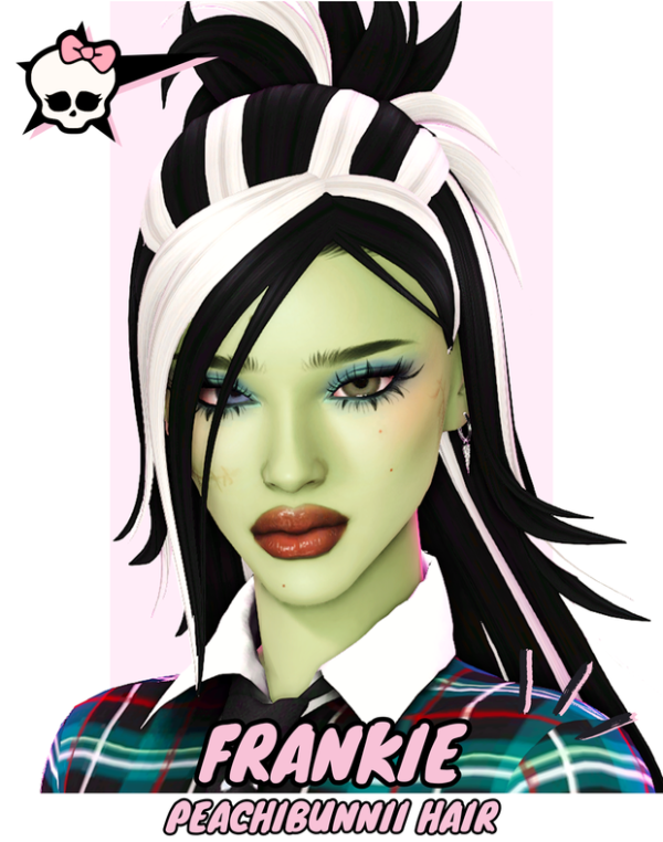 Maxis Match Frankie Hair by simsfinds - The Sims 4 Custom Content