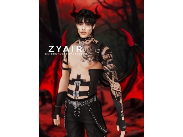 Alpha Zyair (Sim Download) - The Sims 4 Custom Content