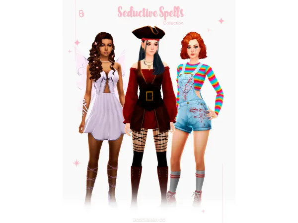 Maxis Match SEDUCTIVE SPELLS by boschianacc - The Sims 4 Custom Content