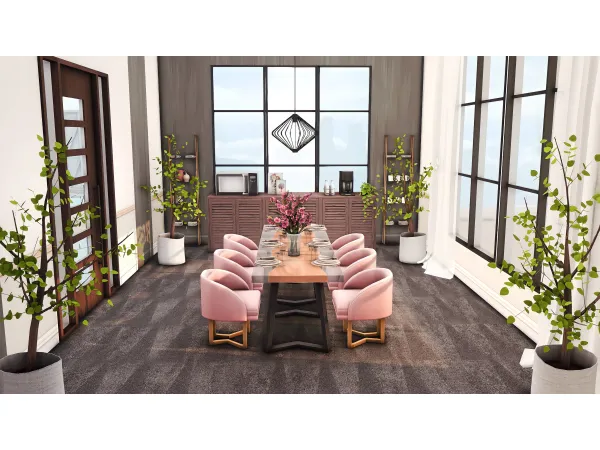 Alitha Dining Room By miwisimsie