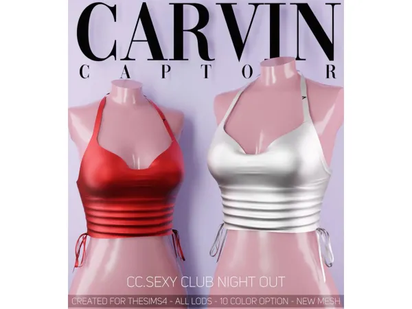 Mix Sexy Club Night Out Jersey by carvin_captoor - The Sims 4 Custom Content