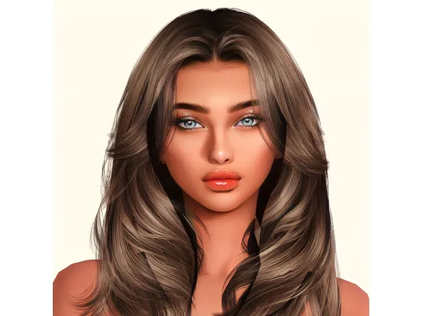 Alpha Corinne Fischer by miwisimsie - The Sims 4 Custom Content