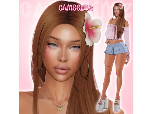 Alpha laura by camssimz - The Sims 4 Custom Content