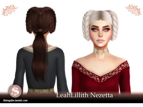 Alpha S4 LeahLillith Nezetta Retexture by shimydim - The Sims 4 Custom Content