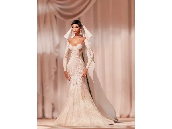 Alpha MablyStore Bridal Setembro 2024 02 - The Sims 4 Custom Content