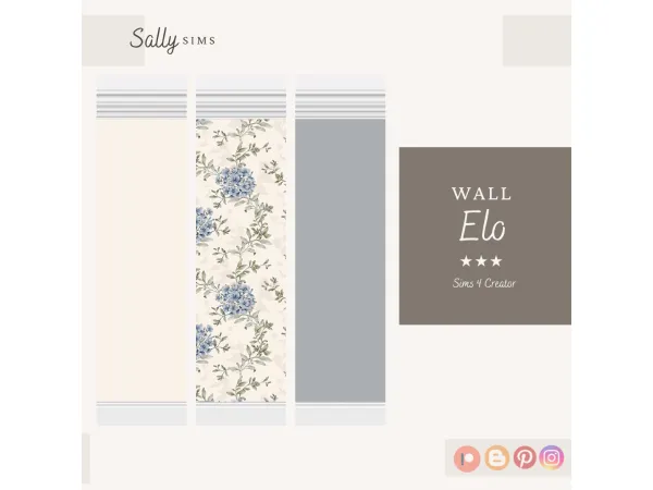 Alpha Wall ELO - The Sims 4 Custom Content