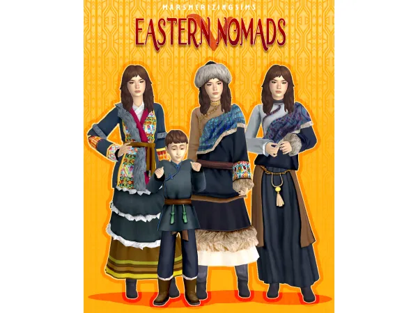 Maxis Match Eastern Nomads vol5 (Tier 3) by marsmerizingsims - The Sims 4 Custom Content
