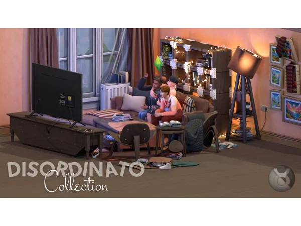 Maxis Match Disordinato Collection Part 1 by taurusdesign - The Sims 4 Custom Content