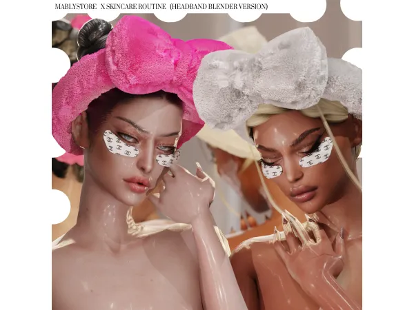 Alpha SKINCARE ROUTINE by Mably - The Sims 4 Custom Content
