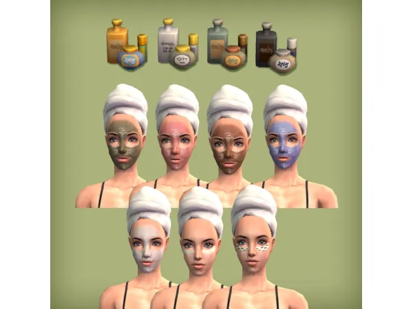 Glowy Dews Skincare Functional for - The Sims 2 Custom Content