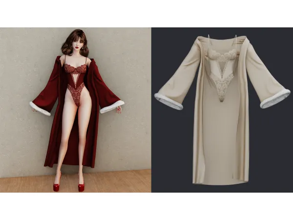 Alpha Desire (Lingerie) by Beto - The Sims 4 Custom Content
