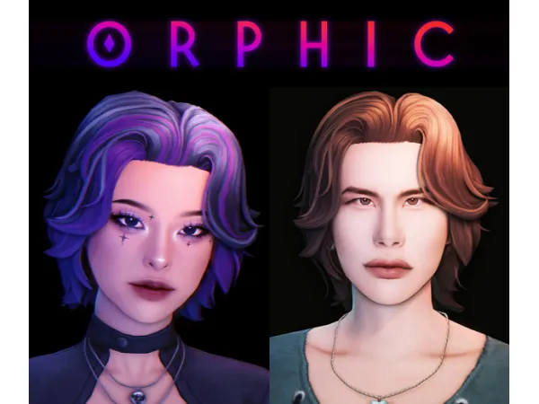 Maxis Match One word F O R E H E A D by SIMANDY - The Sims 4 Custom Content