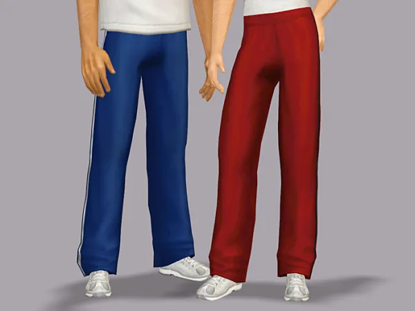 mdpthatsme 4t2 Pants Athletic (shoe version) for teens and elders (requested by anon) - The Sims 2 Custom Content