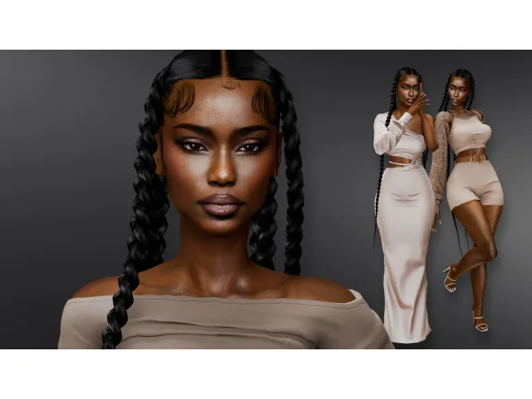 Alpha Sasha by Jolea - The Sims 4 Custom Content