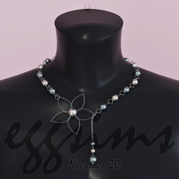 Alpha [EGGSIMS] necklace 20 by simsfinds - The Sims 4 Custom Content