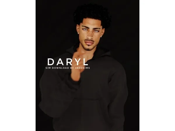 Alpha Daryl (Sim Download) - The Sims 4 Custom Content