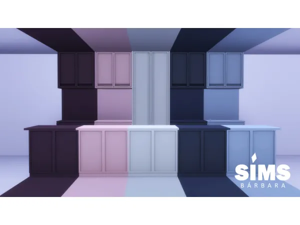 Maxis Match Essa Kitchen Recolors by Bárbara Sims - The Sims 4 Custom Content