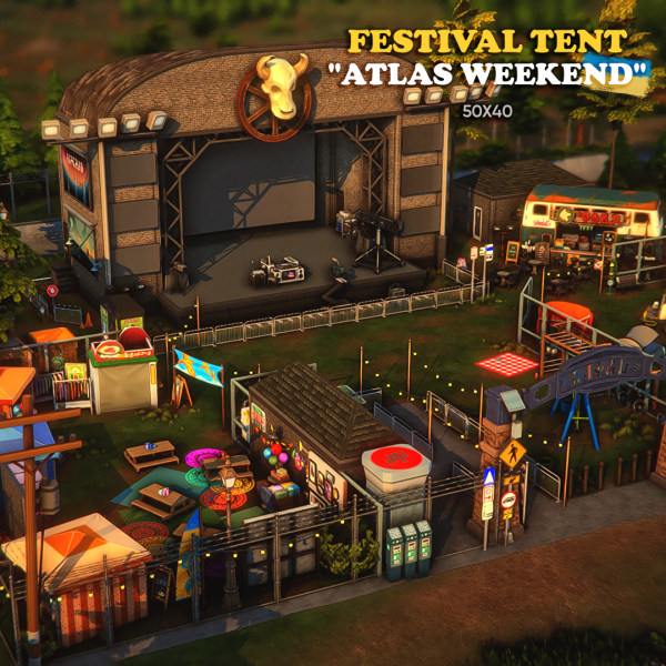 Maxis Match Festival Atlas Weekend No by simsfinds - The Sims 4 Custom Content