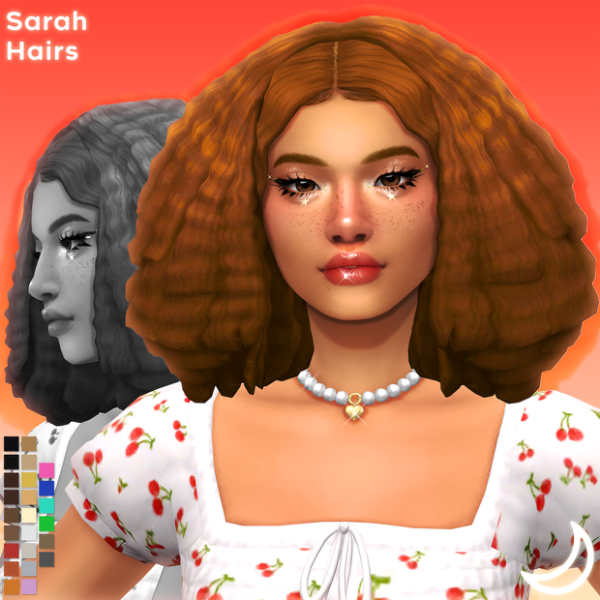 Maxis Match SARAH HAIR by simsfinds - The Sims 4 Custom Content