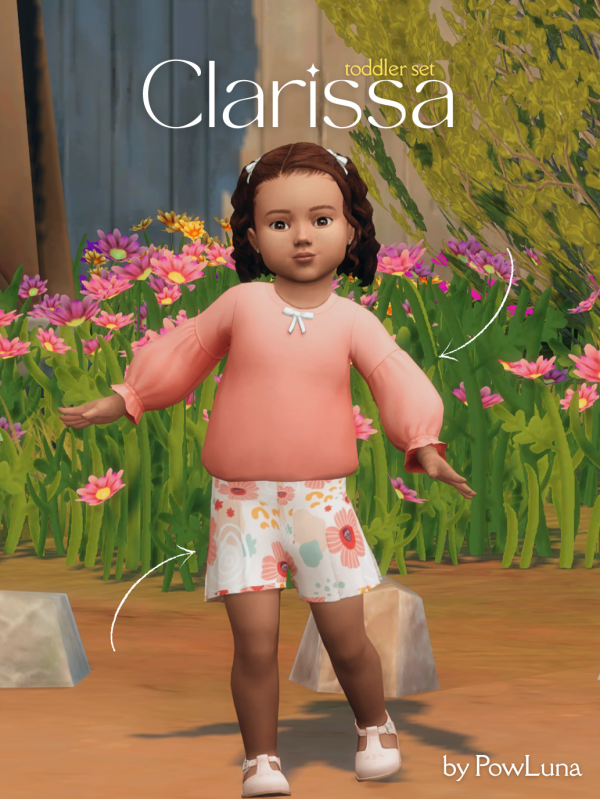 Maxis Match CLARISSA set by simsfinds - The Sims 4 Custom Content