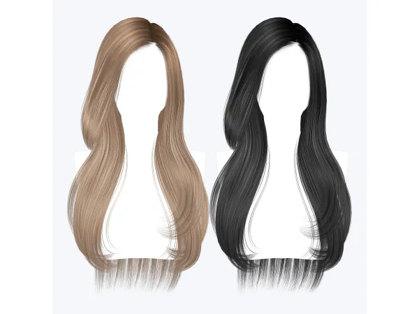 Alpha AuSims diva hairstyle - The Sims 4 Custom Content