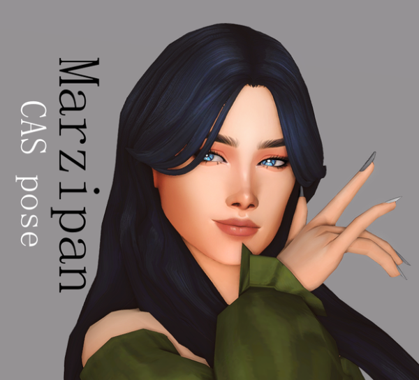 Mix Pose pack Marzipan for CAS by simsfinds - The Sims 4 Custom Content