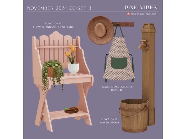 Alpha November CCSet 3 - The Sims 4 Custom Content