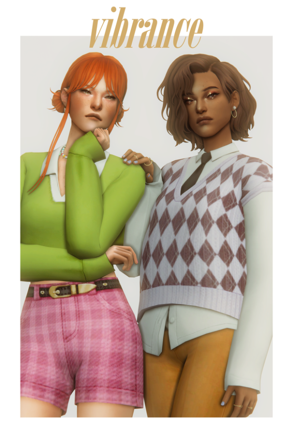 Maxis Match vibrance pack by simsfinds - The Sims 4 Custom Content