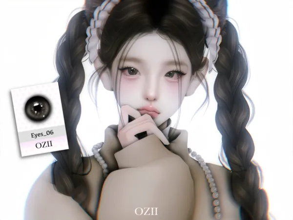 Alpha eyes_06 by ozii - The Sims 4 Custom Content