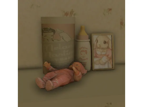 Mix パフュームミルク Perfume Milke by nekoemie - The Sims 4 Custom Content