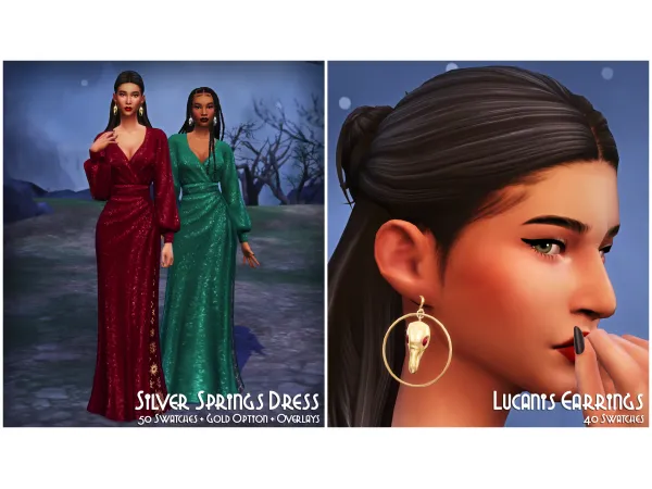 Maxis Match Witchy Glam Miniset by icecreamforbreakfast - The Sims 4 Custom Content
