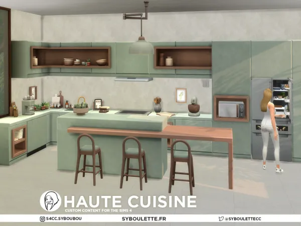 Maxis Match Haute Cuisine Part 1 by Syboubou - The Sims 4 Custom Content