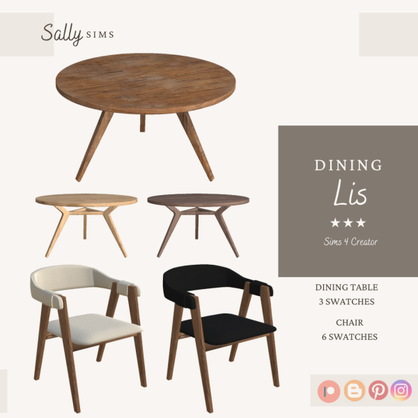 Alpha Dining LIS by sally4sims - The Sims 4 Custom Content