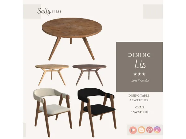 Alpha Dining LIS - The Sims 4 Custom Content
