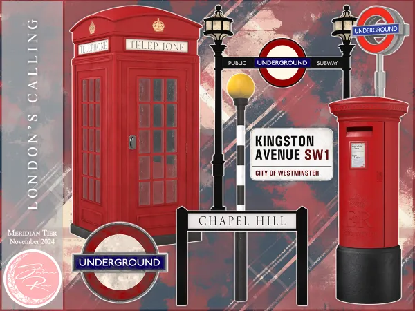 Alpha SolunaRae London's Calling - The Sims 4 Custom Content