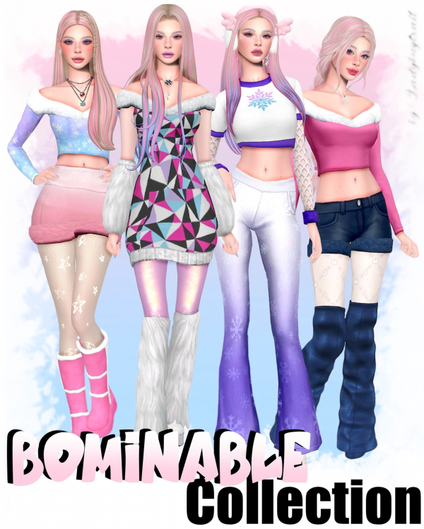 Maxis Match Bominable collection by ladybugtrait - The Sims 4 Custom Content