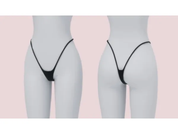 Alpha Simple panties by Arltos - The Sims 4 Custom Content