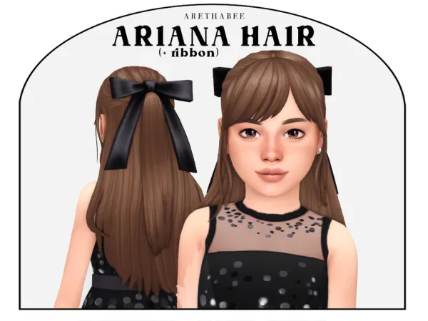Ariana Hair (Children) by arethabee