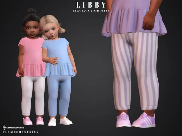 Mix LIBBY leggings (toddler) by ali1 - The Sims 4 Custom Content