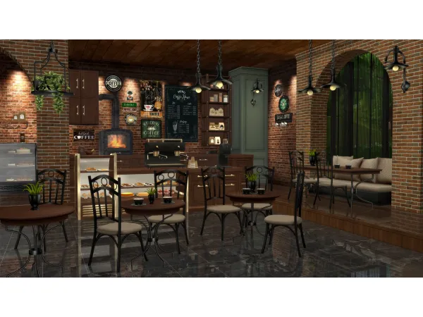 Alpha Emporia by Simcredible - The Sims 4 Custom Content