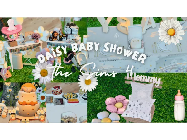 Daisy Baby Shower bu ExtraCelestialSims
