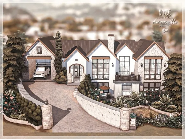 Maxis Match Dreamsville Family Home No - The Sims 4 Custom Content