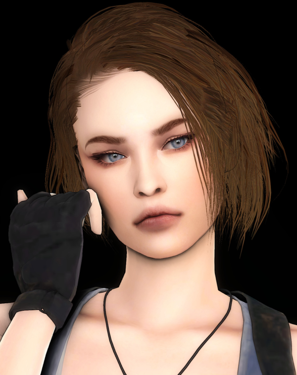 Alpha jill valentine by simsfinds - The Sims 4 Custom Content