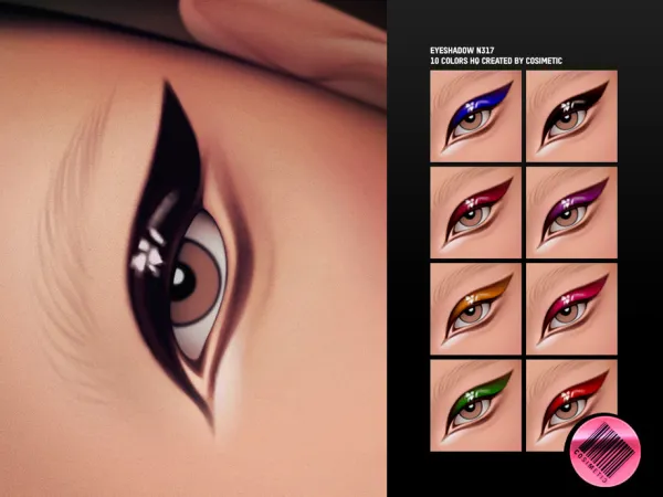 Gothic Eyeshadow N317 by cosimetic